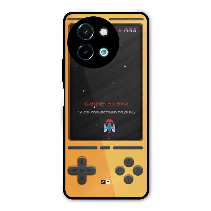 Retro Gamepad Metal Back Case for Vivo Y58