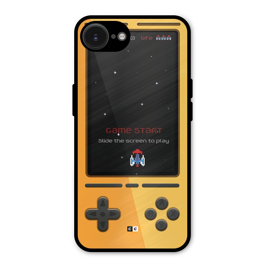 Retro Gamepad Metal Back Case for iPhone 16e