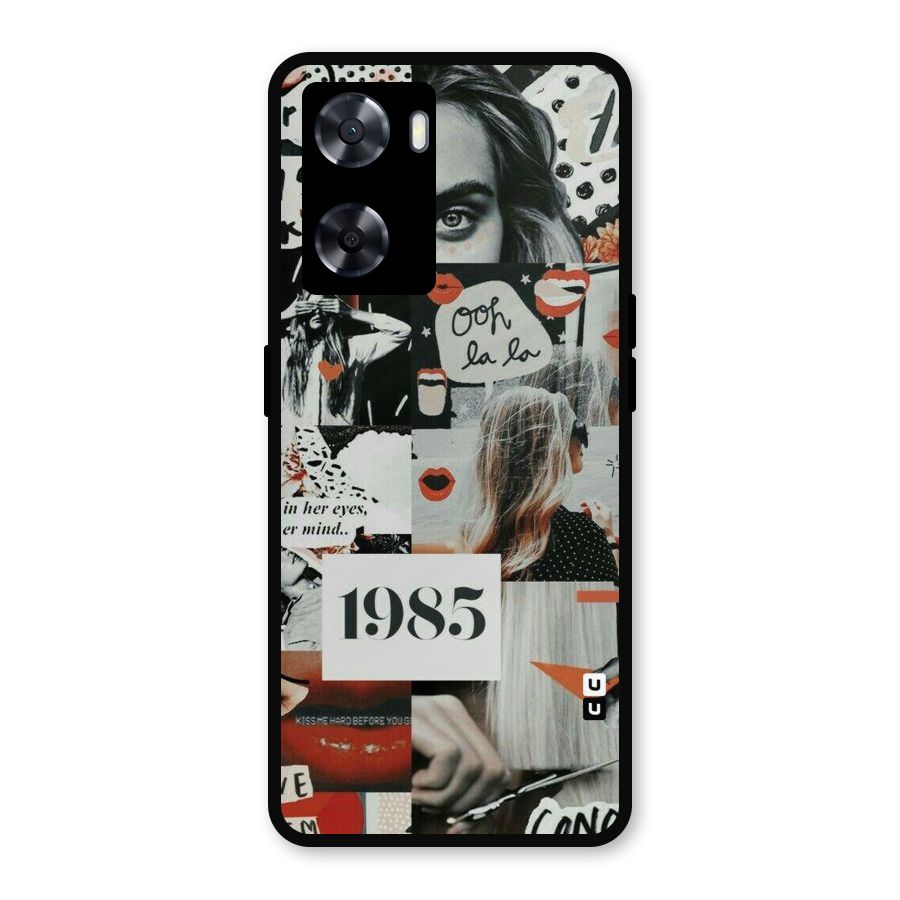 Retro Pattern Metal Back Case for OnePlus Nord N20 SE