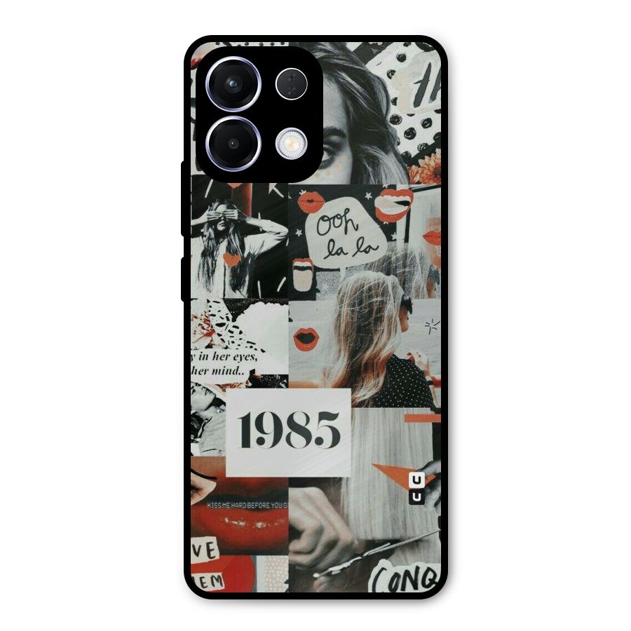 Retro Pattern Metal Back Case for Oppo K13