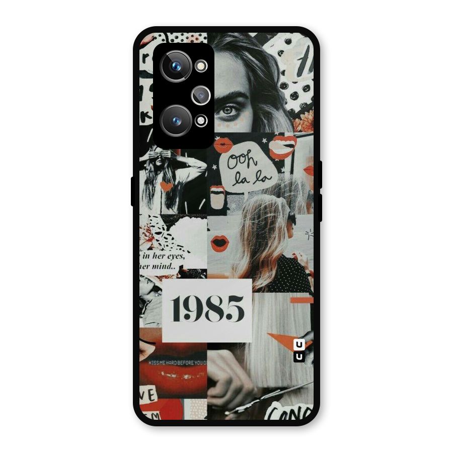 Retro Pattern Metal Back Case for Realme GT Neo 3T