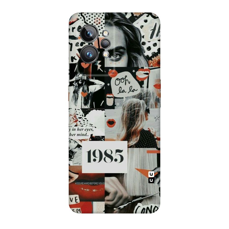 Retro Pattern Original Polycarbonate Back Case for Realme GT2 Pro