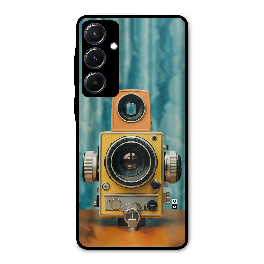 Retro Projector Metal Back Case for Galaxy A55