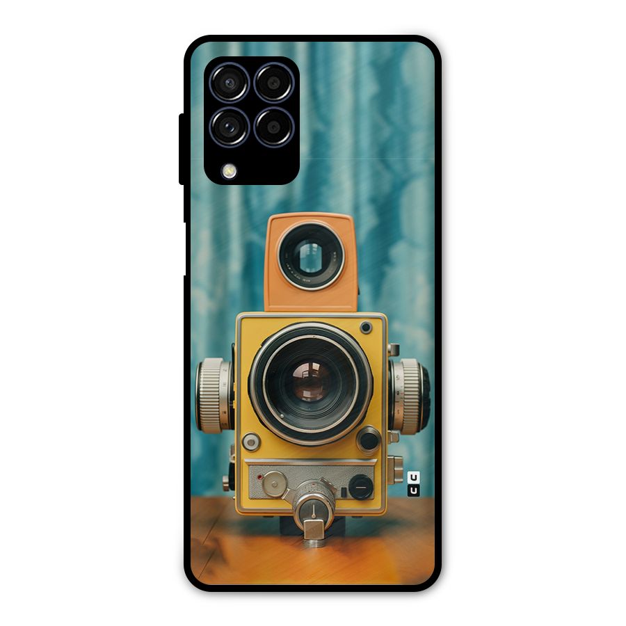 Retro Projector Metal Back Case for Galaxy M53 5G
