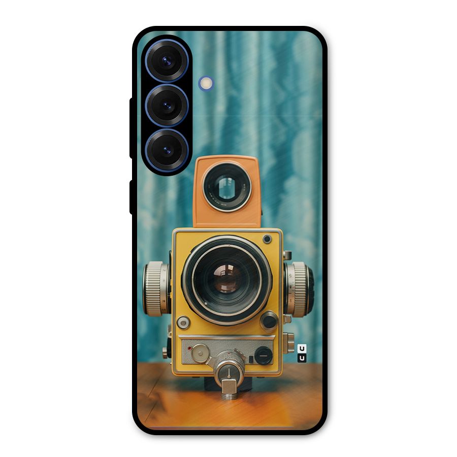 Retro Projector Metal Back Case for Galaxy S25