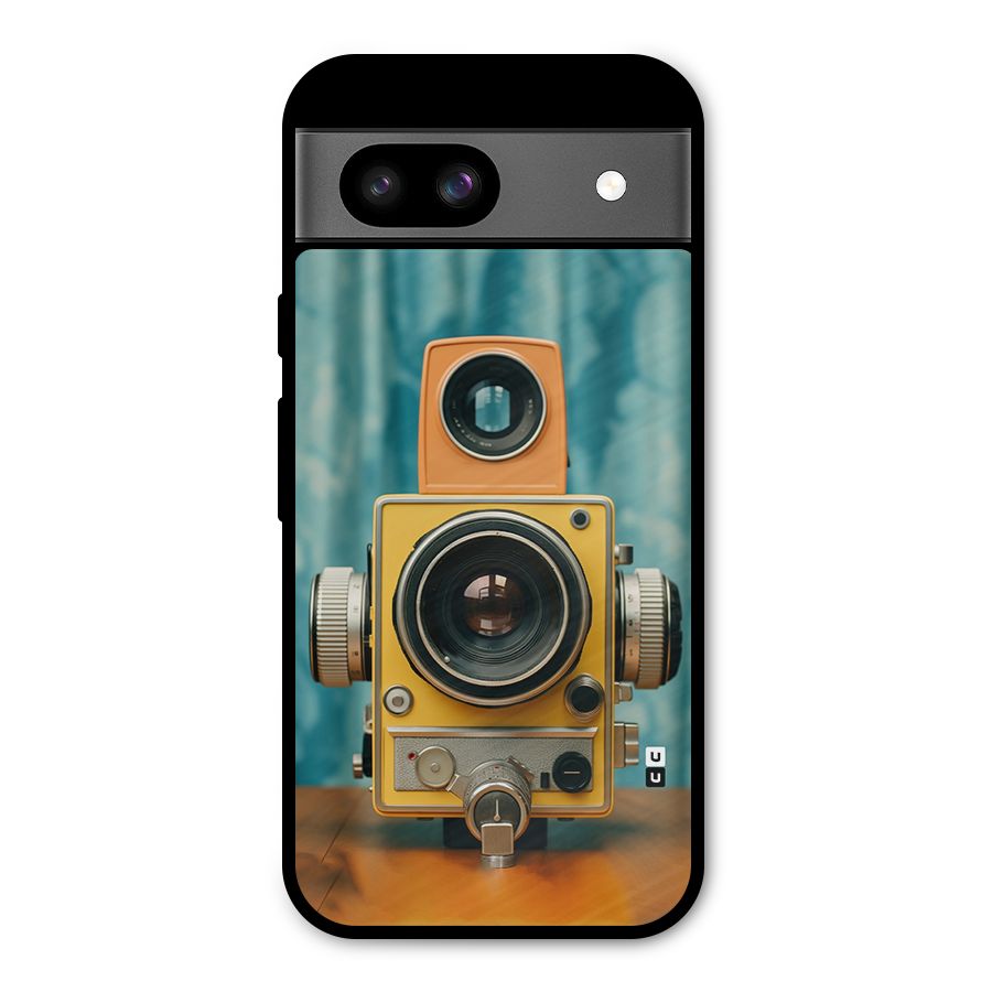 Retro Projector Metal Back Case for Google Pixel 8a