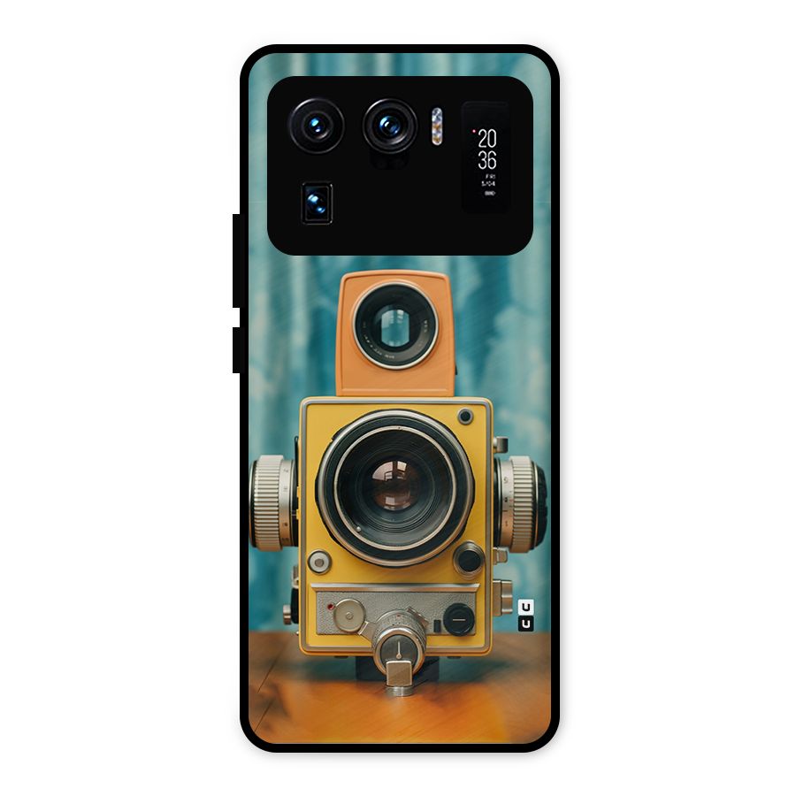 Retro Projector Metal Back Case for Mi 11 Ultra