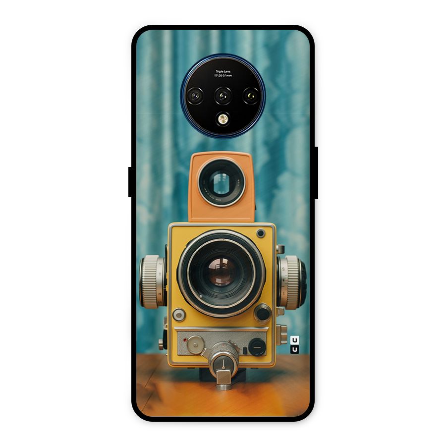 Retro Projector Metal Back Case for OnePlus 7T