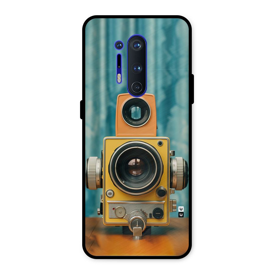 Retro Projector Metal Back Case for OnePlus 8 Pro