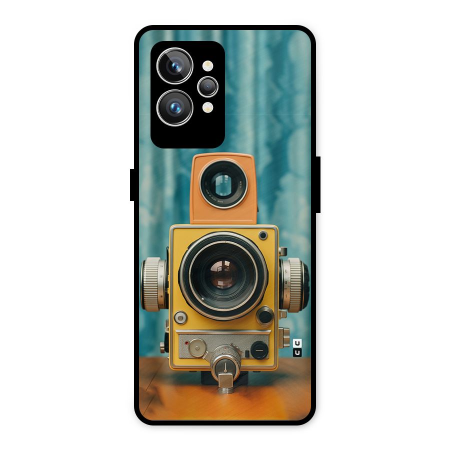 Retro Projector Metal Back Case for Realme GT2 Pro