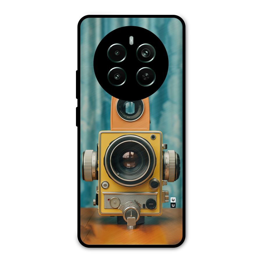 Retro Projector Metal Back Case for Realme Narzo 70 Pro