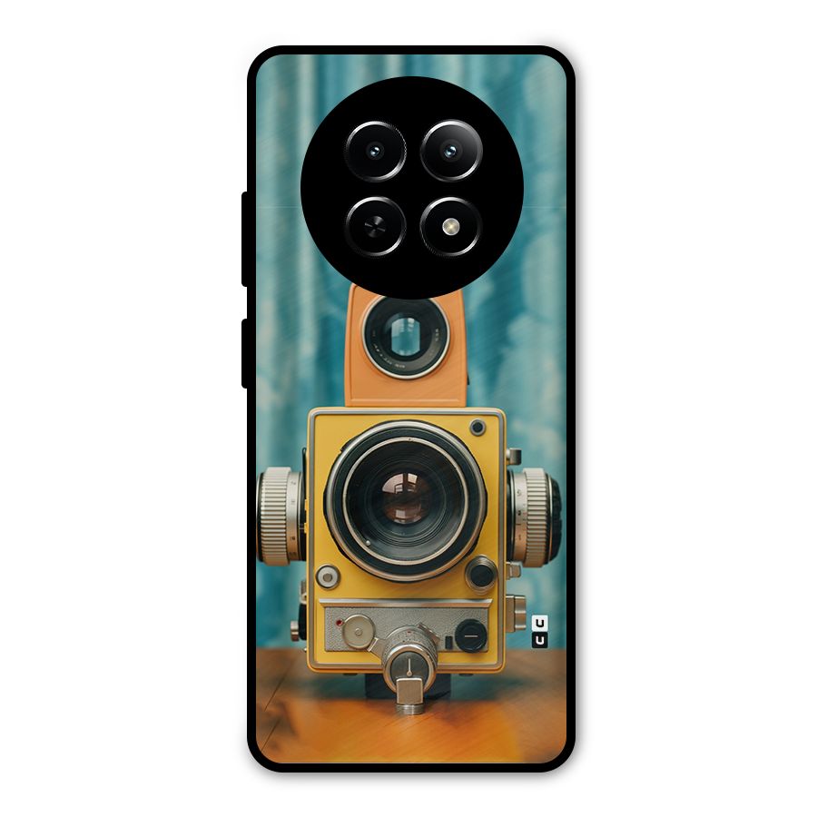 Retro Projector Metal Back Case for Realme Narzo N65