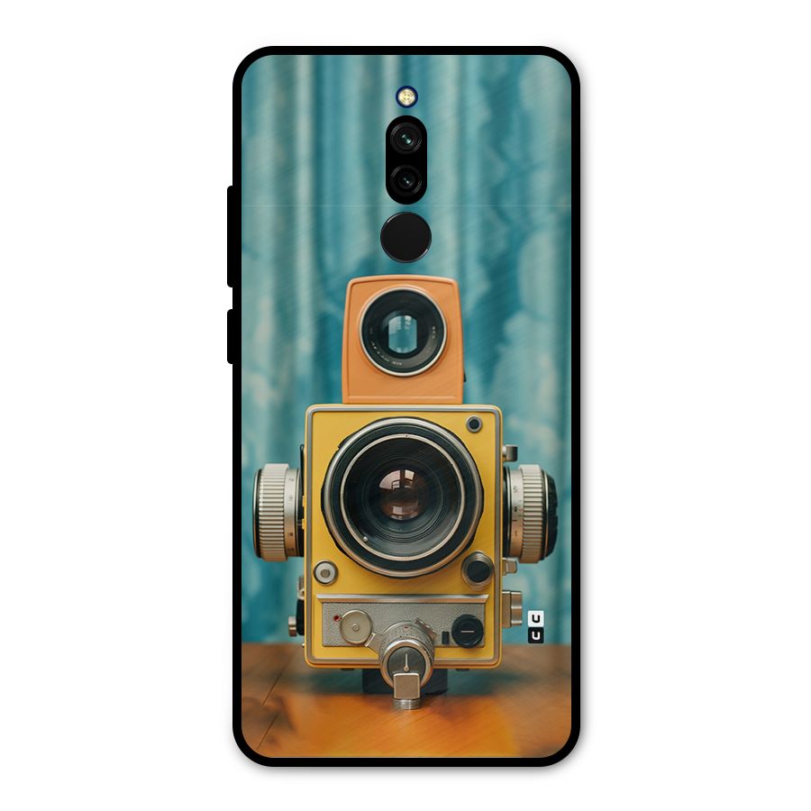 Retro Projector Metal Back Case for Redmi 8