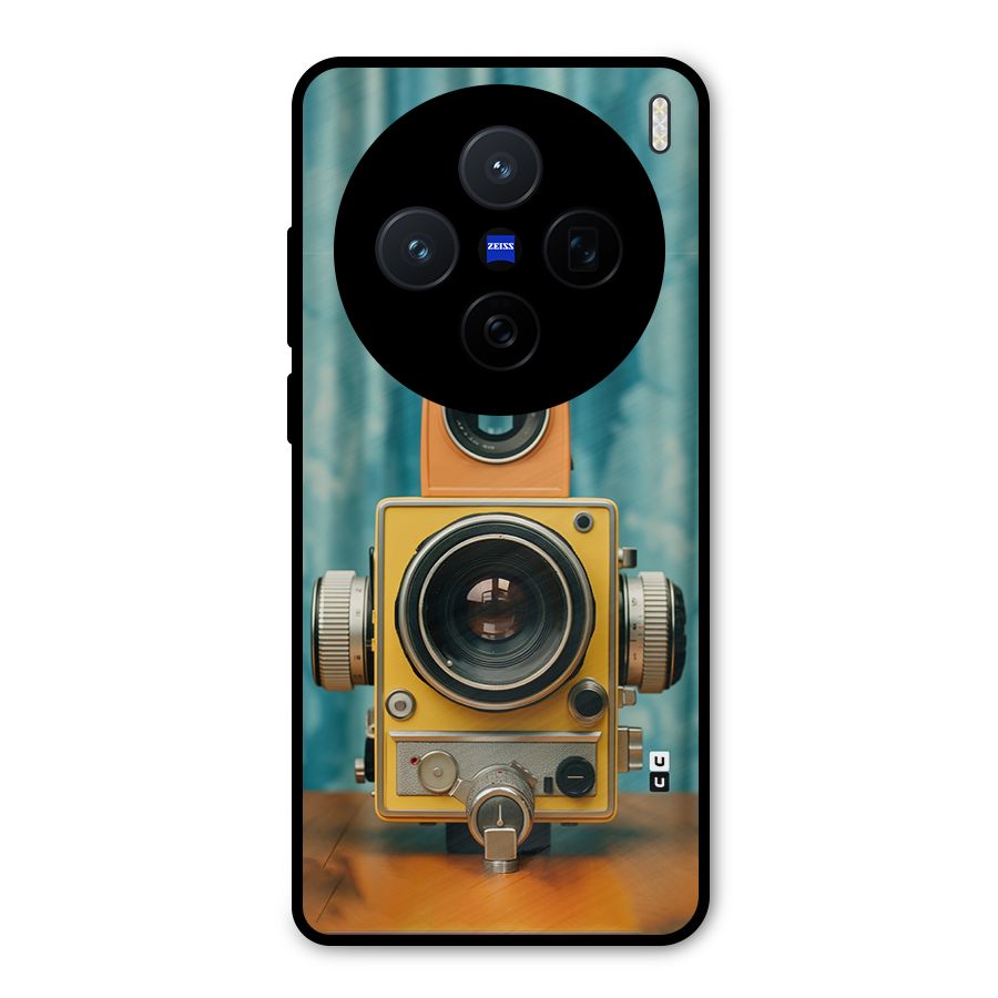 Retro Projector Metal Back Case for Vivo X200