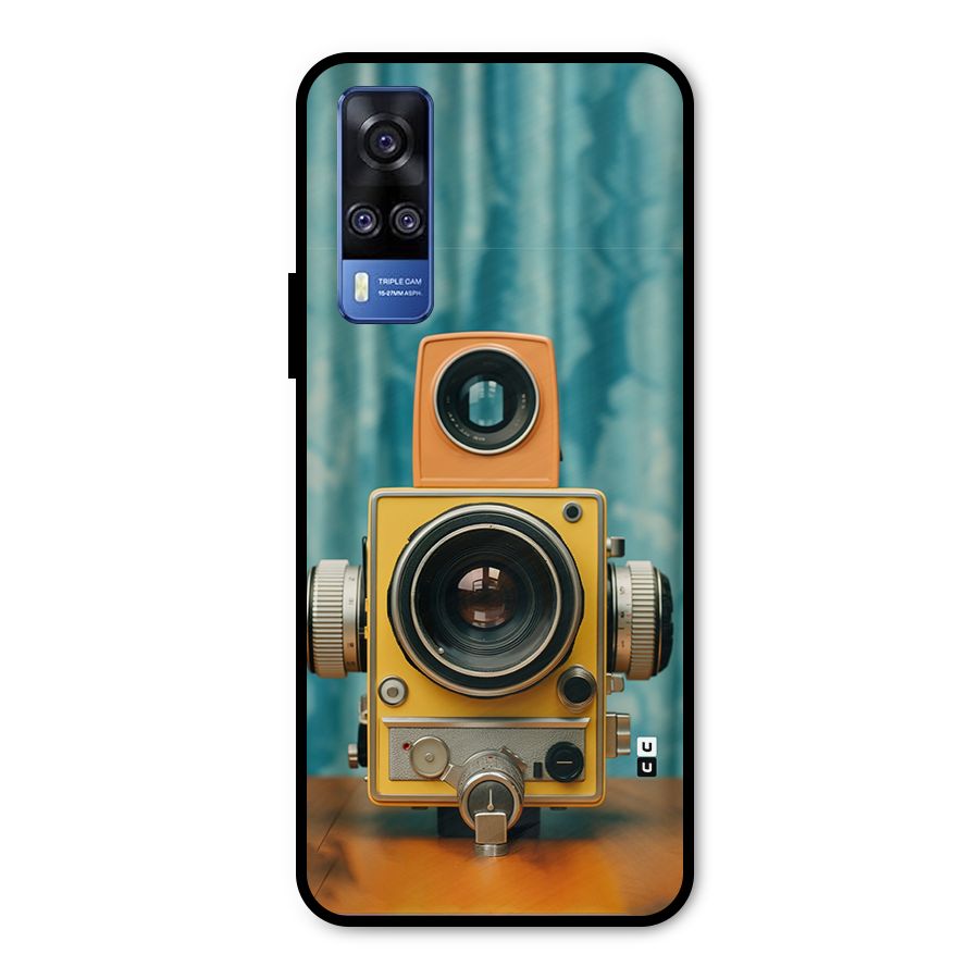 Retro Projector Metal Back Case for Vivo Y51A