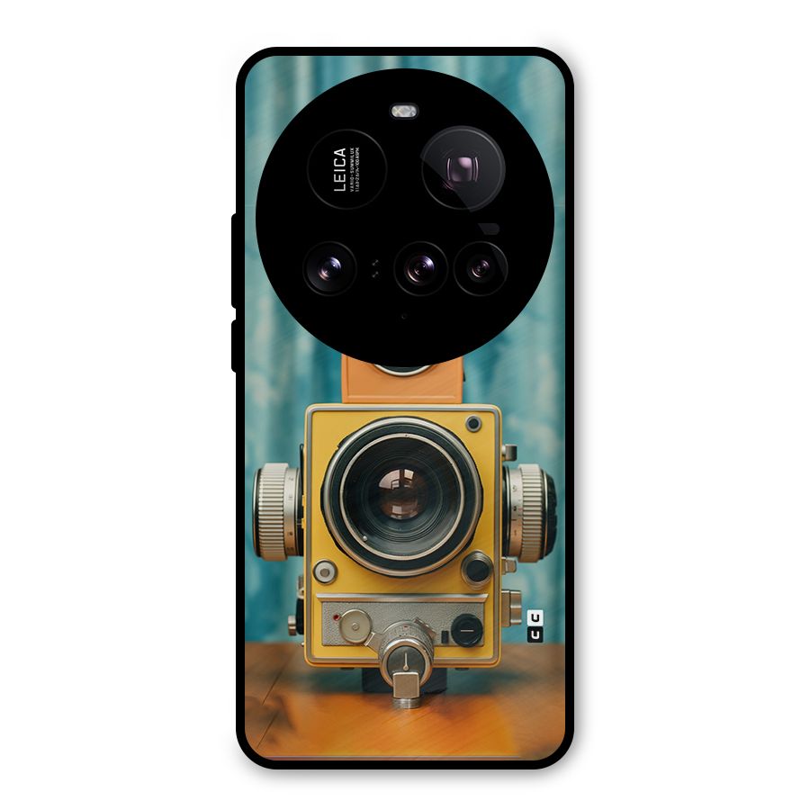 Retro Projector Metal Back Case for Xiaomi 15 Ultra