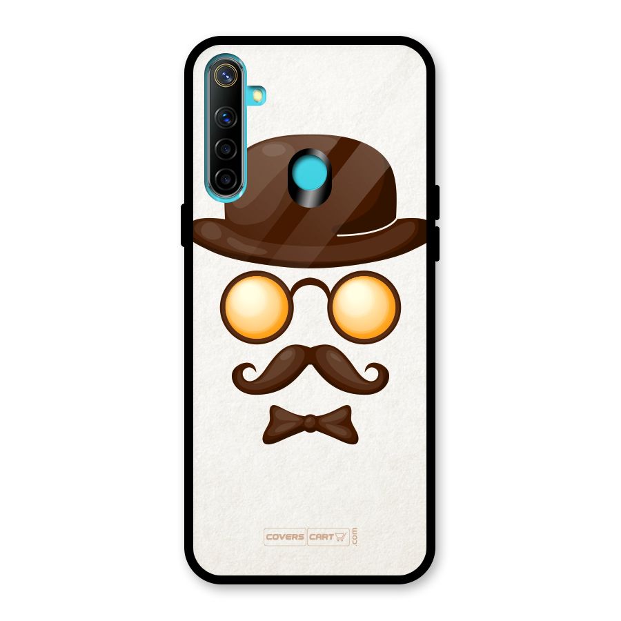 Retro Style Glass Back Case for Realme Narzo 10