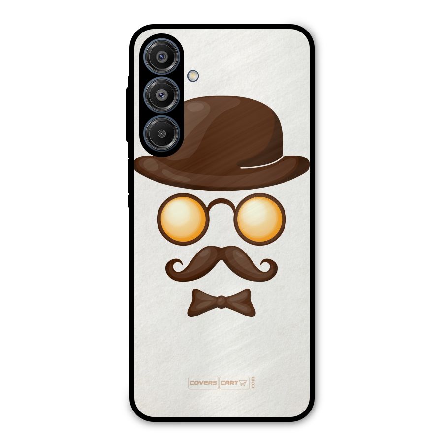 Retro Style Metal Back Case for Galaxy A16 5G
