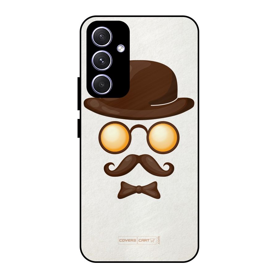 Retro Style Metal Back Case for Galaxy A54