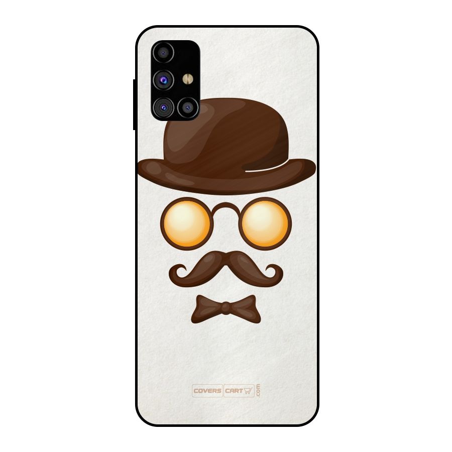 Retro Style Metal Back Case for Galaxy M31s