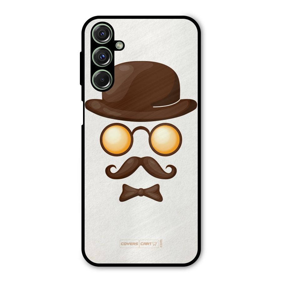 Retro Style Metal Back Case for Galaxy M34