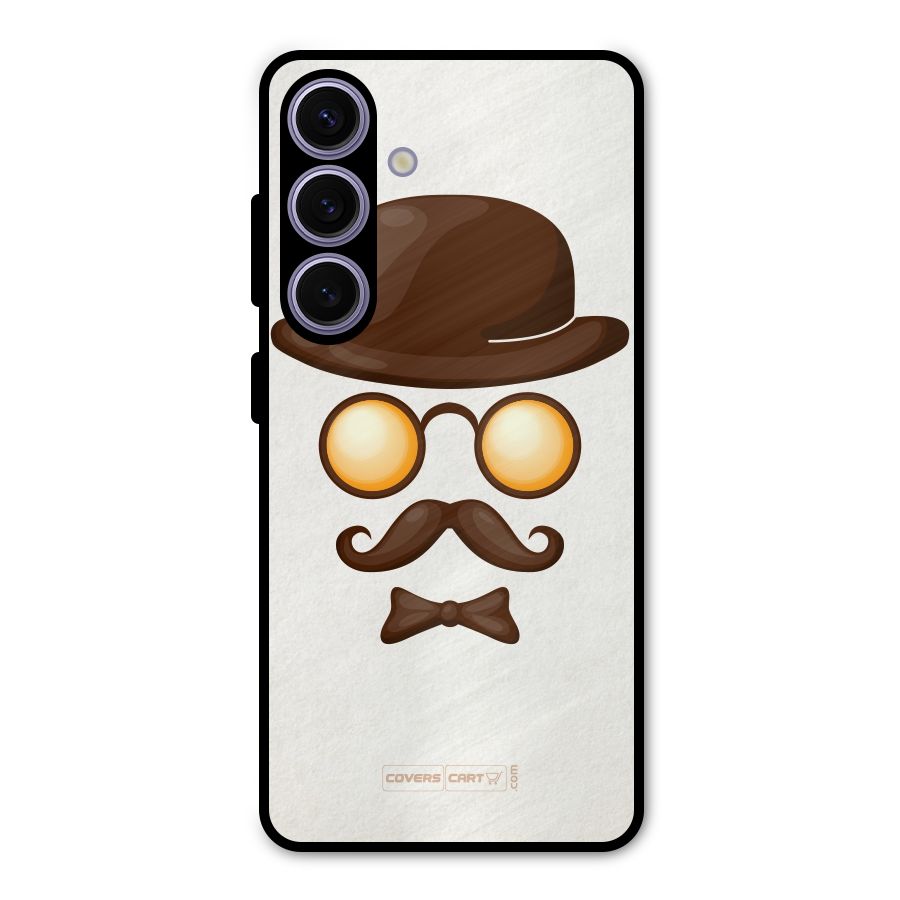 Retro Style Metal Back Case for Galaxy S24