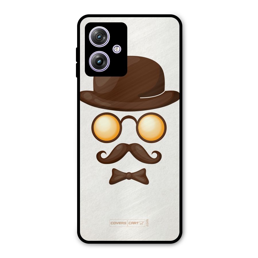Retro Style Metal Back Case for Moto G64