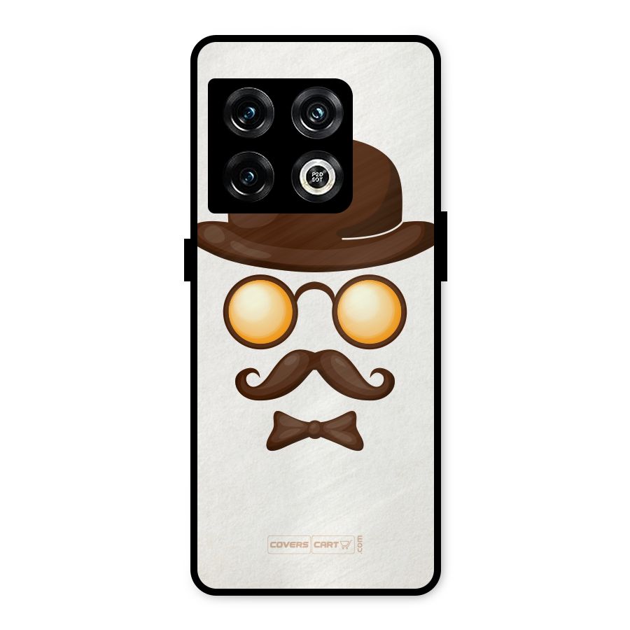 Retro Style Metal Back Case for OnePlus 10 Pro 5G