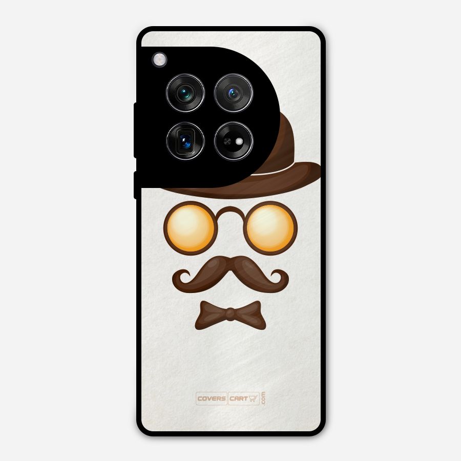 Retro Style Metal Back Case for OnePlus 12