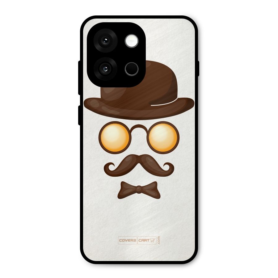 Retro Style Metal Back Case for OnePlus 13s