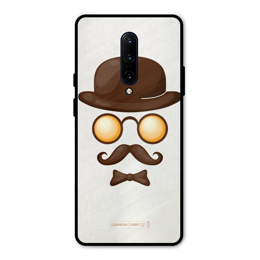 Retro Style Metal Back Case for OnePlus 7 Pro