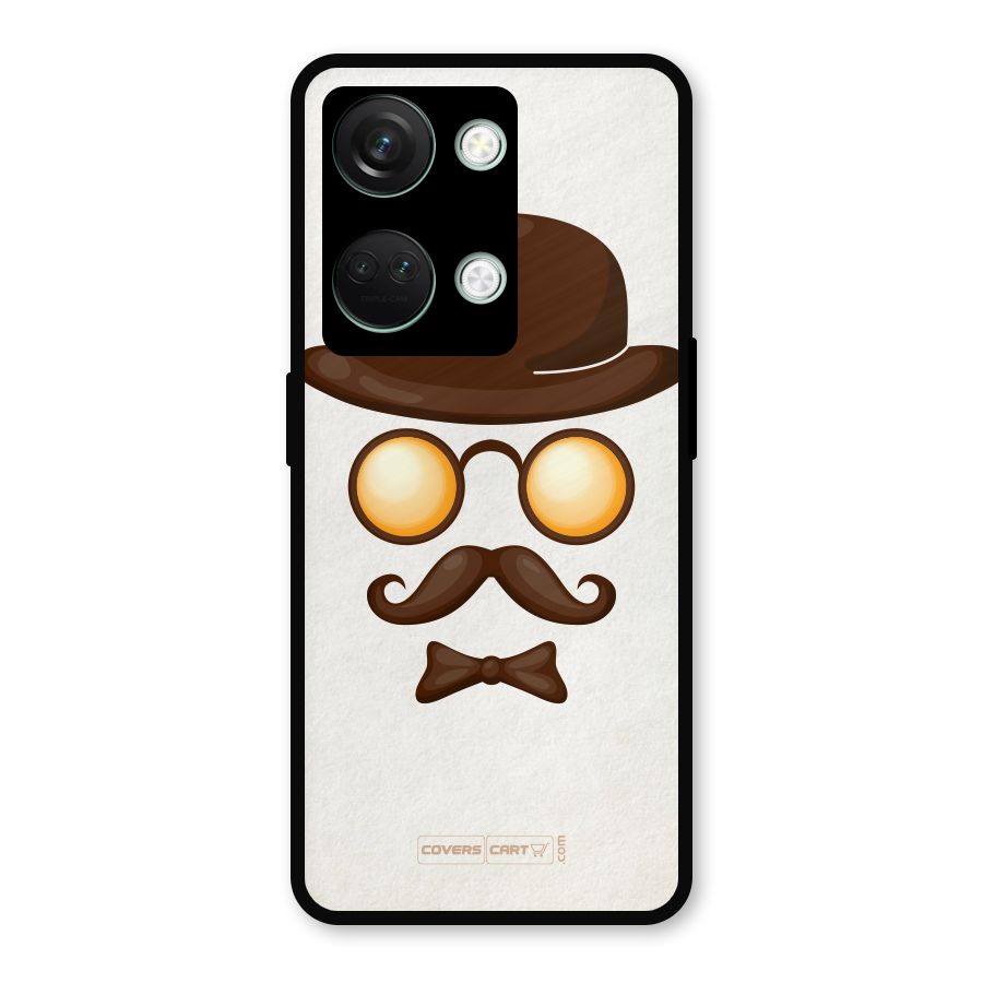 Retro Style Metal Back Case for OnePlus Nord 3