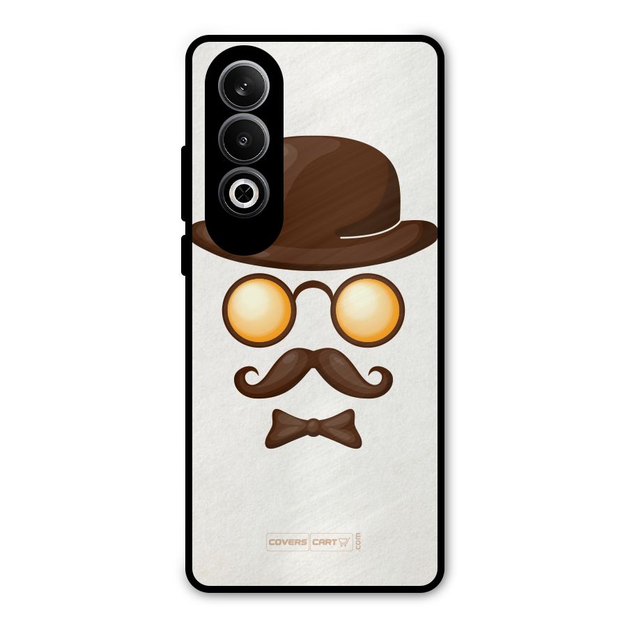 Retro Style Metal Back Case for OnePlus Nord CE4