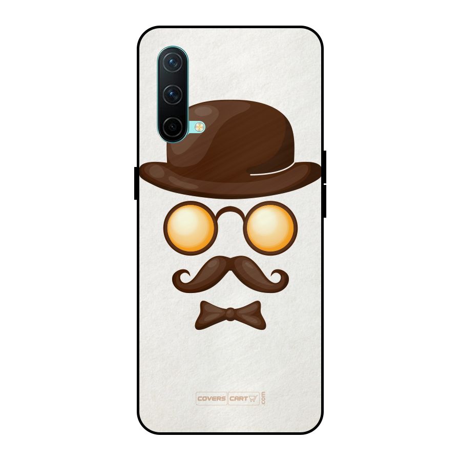 Retro Style Metal Back Case for OnePlus Nord CE 5G