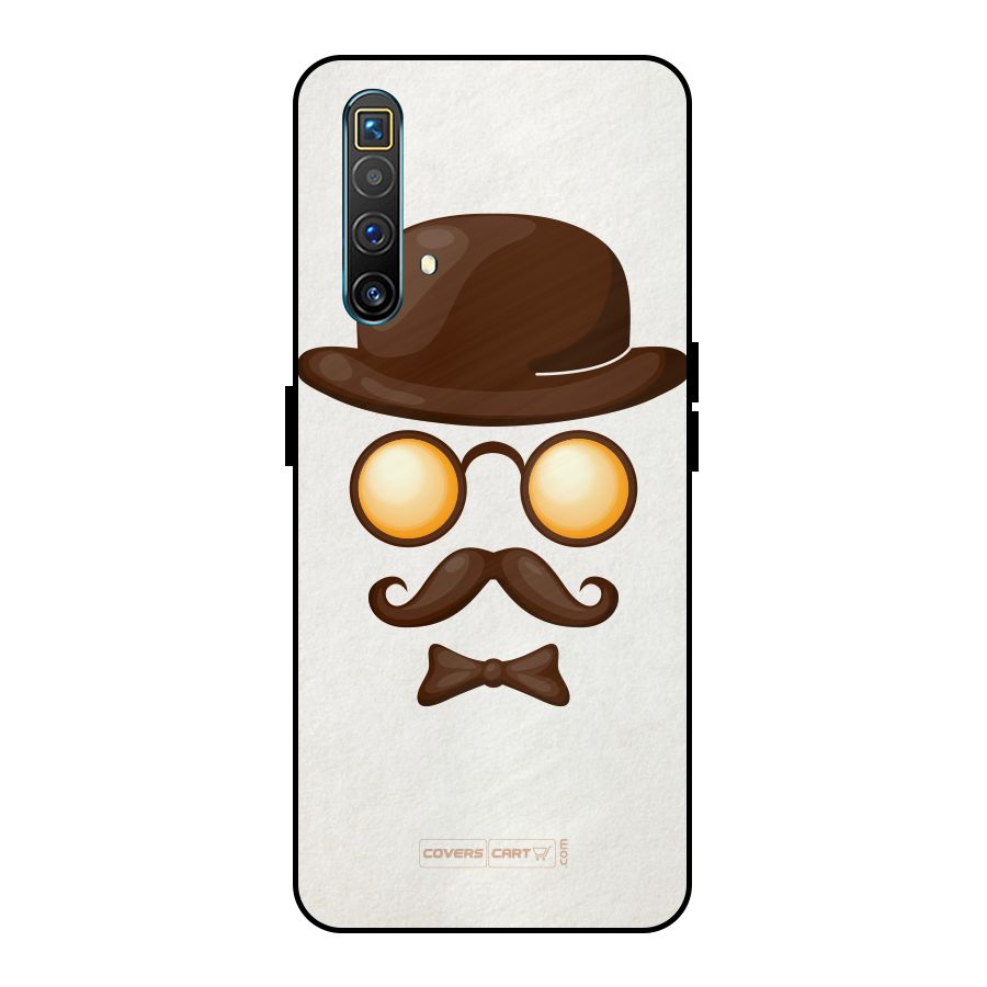 Retro Style Metal Back Case for Realme X3