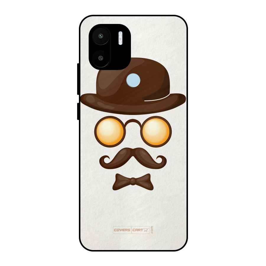 Retro Style Metal Back Case for Redmi A2+