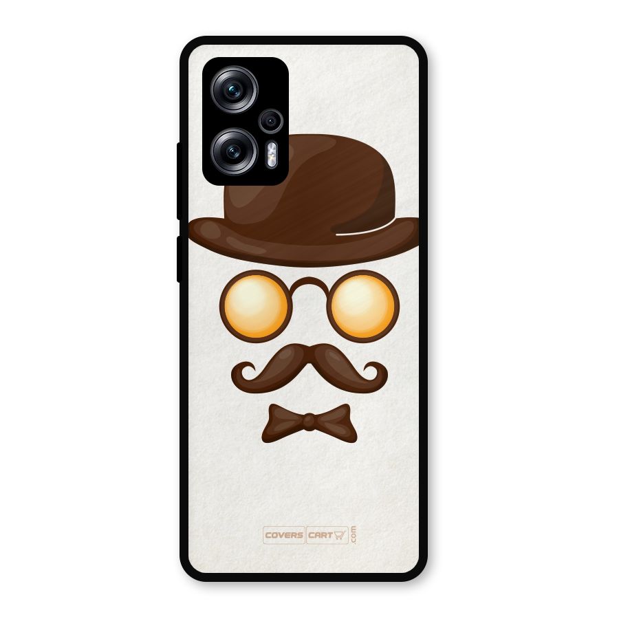 Retro Style Metal Back Case for Redmi K50i