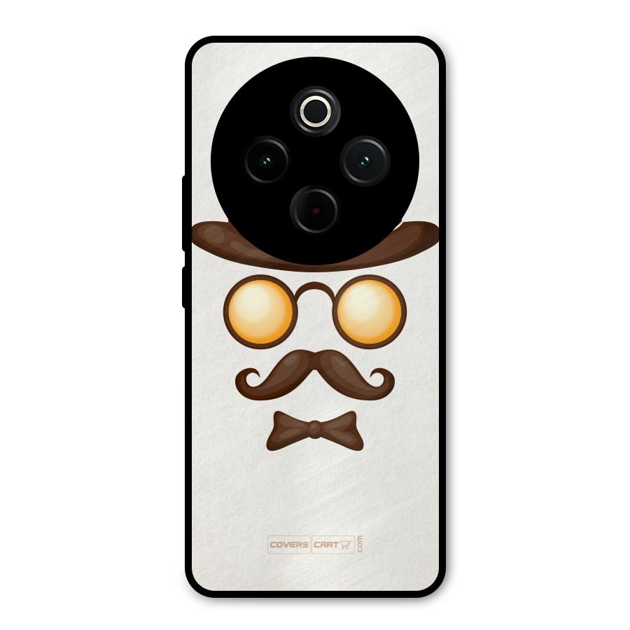 Retro Style Metal Back Case for Vivo T4