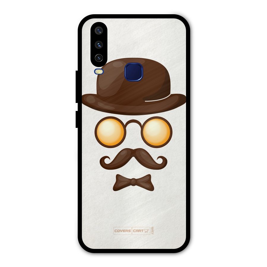 Retro Style Metal Back Case for Vivo Y15