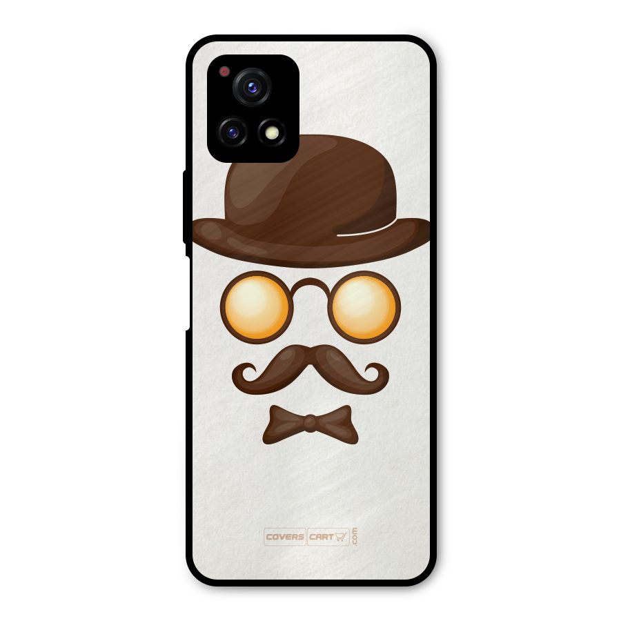 Retro Style Metal Back Case for Vivo Y72 5G