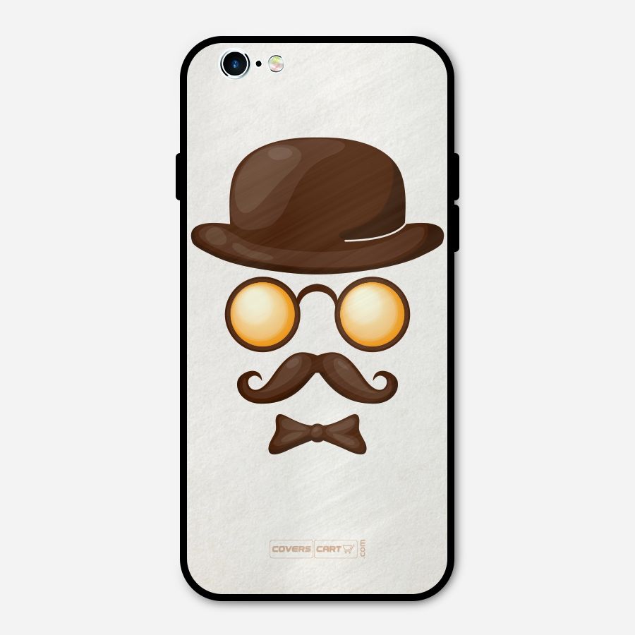 Retro Style Metal Back Case for iPhone 6 6s