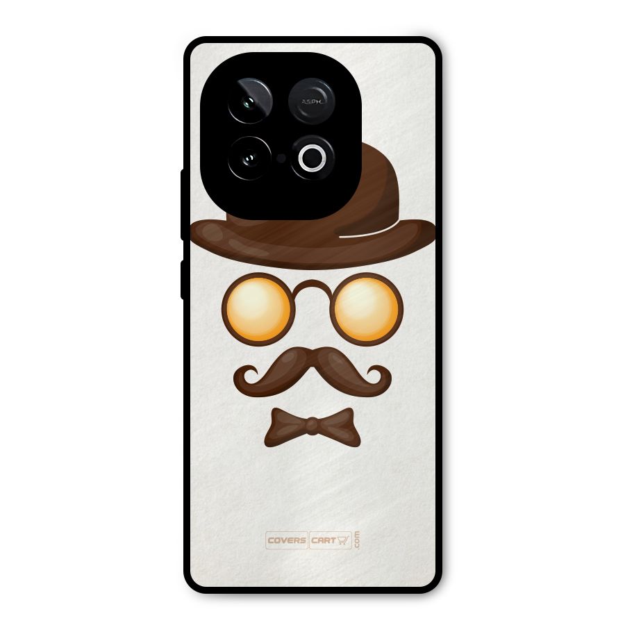 Retro Style Metal Back Case for iQOO Neo 10
