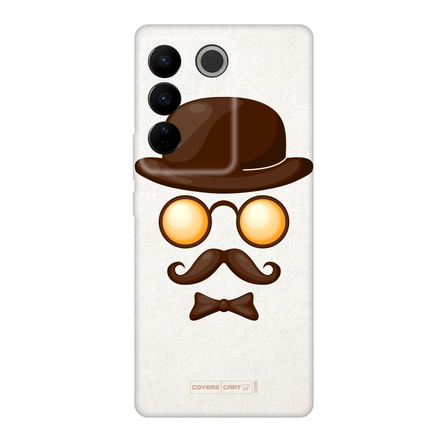 Retro Style Original Polycarbonate Back Case for Vivo V27