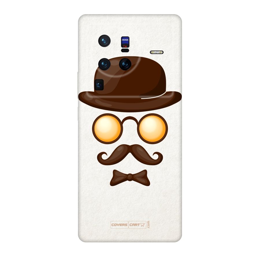 Retro Style Original Polycarbonate Back Case for Vivo X80
