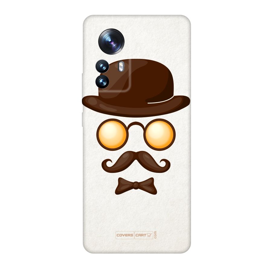 Retro Style Original Polycarbonate Back Case for Xiaomi 12 Pro