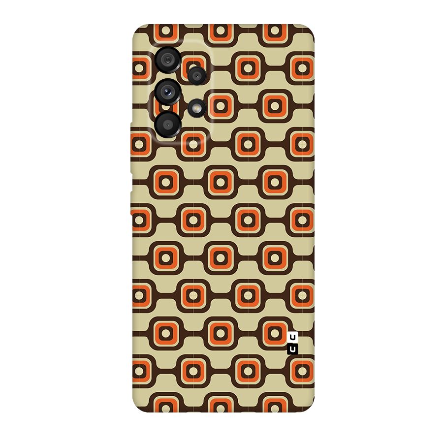 Retro Vintage Pattern Original Polycarbonate Back Case for Galaxy A53 5G