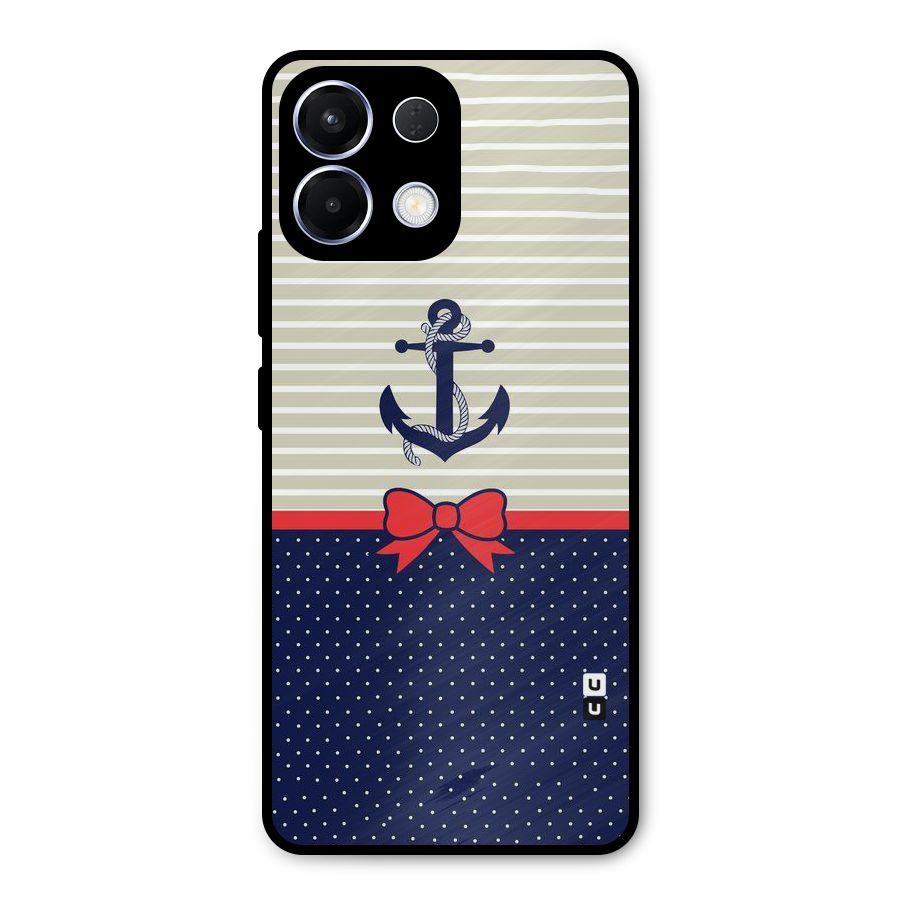 Ribbon Anchor Metal Back Case for Oppo K13