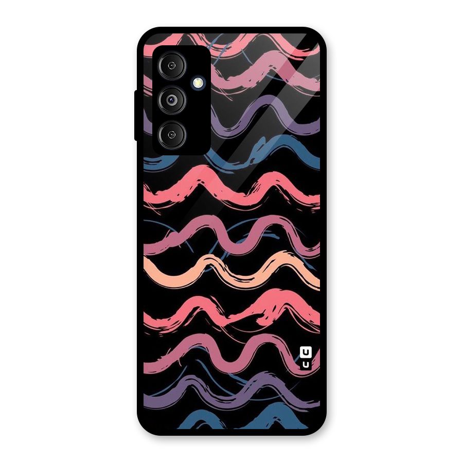Ribbon Art Glass Back Case for Galaxy M14 5G