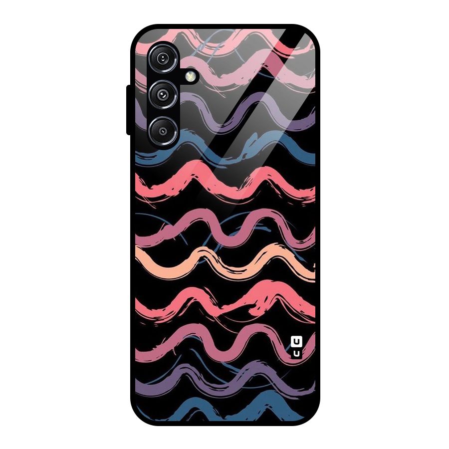 Ribbon Art Glass Back Case for Galaxy M34 5G