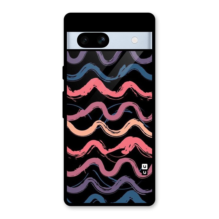 Ribbon Art Glass Back Case for Google Pixel 7a
